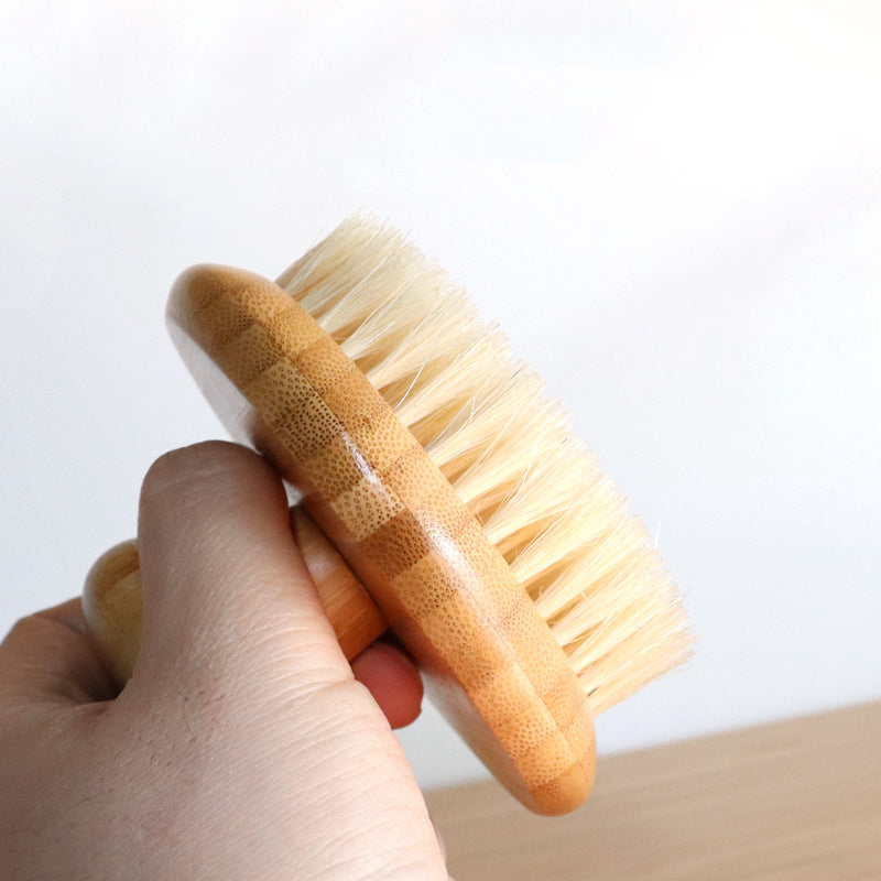 Boar bristle body brush