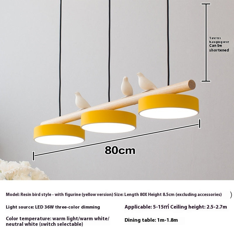 European Lamps Restaurant Chandelier Candle Three-head