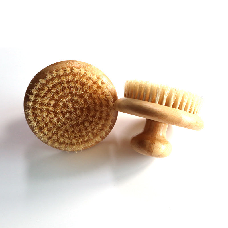 Boar bristle body brush