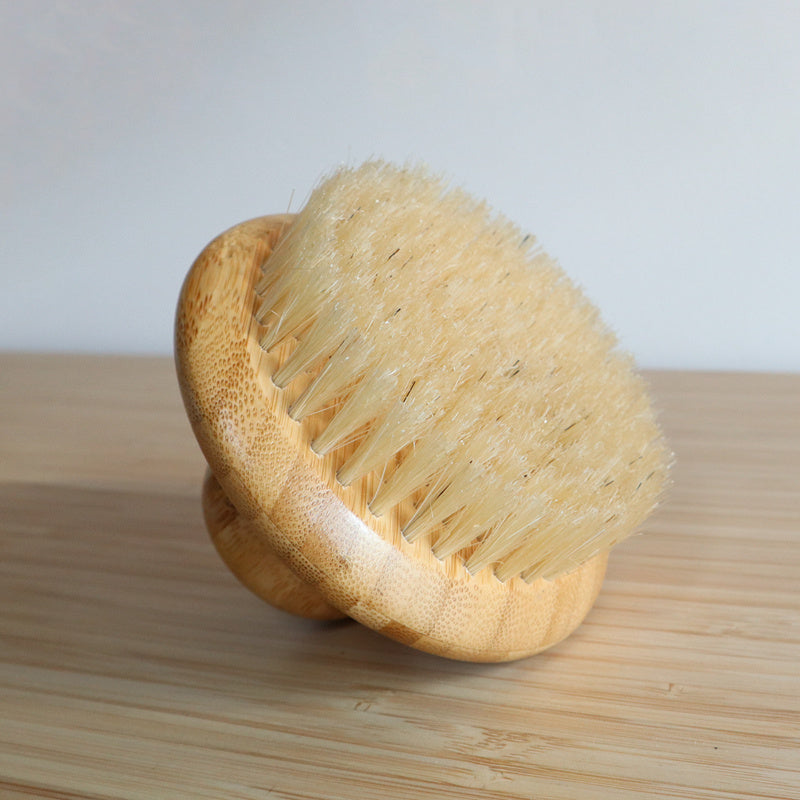 Boar bristle body brush