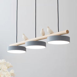 European Lamps Restaurant Chandelier Candle Three-head