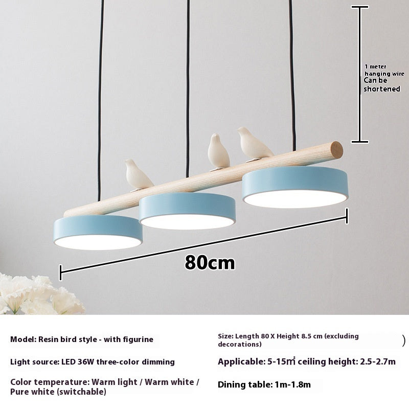 European Lamps Restaurant Chandelier Candle Three-head